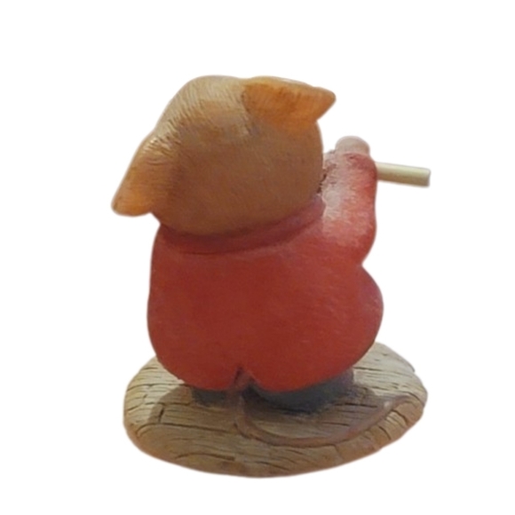 HALLMARK Moustershire "Musician of Note Colin Tuneman" Resin Mouse Figurine - Picture 4 of 11